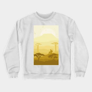 Yellow Mountains Crewneck Sweatshirt